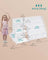 Kids Bookshelf - Engineered Wood - White - Toy Organizer with Side Pocket