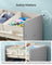Kids Toy Organizer - Non-Woven Fabric - Dove Grey - 9 Spacious Storage Boxes