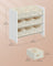 Kids Toy Organiser - 9 Spacious Boxes - Non-Woven Fabric - Cloud White