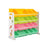 Toy Organiser - PP - White - 16 Removable Containers