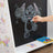 Movable Bookcase - Wood - White - Includes Chalkboard and Wheels for Kids
