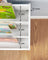 Toy Organiser - Wood - White - Mobile with Removable Storage Box and 3 Shelves