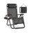 Folding Zero Gravity Reclining Chairs - 15.2L - Steel - Adjustable Headrest