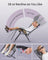 Folding Zero Gravity Reclining Chairs - 2 Chairs - Steel - Adjustable Headrest