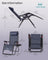 Set of 2 Zero Gravity Reclining Chairs - Steel - Folding