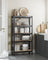 Set of 2 Shelving Units - 5-Tier Adjustable Shelves - Reinforced Steel - Silver