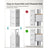 5-Tier Shelving Unit - 875 kg Capacity - Reinforced Steel - Silver