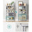5-Tier Shelving Unit - Reinforced Steel - Silver - Adjustable Shelves