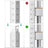 5-Tier Shelving Unit - Reinforced Steel - Silver - Adjustable Shelves