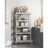 5-Tier Shelving Unit - Reinforced Steel - Silver - Adjustable Shelves