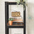 Set of 2 Industrial Shelving Units - Particle Board - Rustic Brown and Black - Adjustable Storage with 400 kg Load Capacity