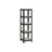 5-Tier Shelving Unit - 400 kg Load Capacity - Steel - Rustic Brown and Black