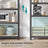 5-Tier Storage Shelves - Metal - Silver - Adjustable with Boltless Assembly