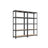 Set of 2 Garage Shelving Units - Steel - Silver - 5-Tier Adjustable Shelves
