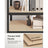 4-Tier Shelving Unit - Steel - Black - 520 kg Capacity
