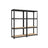 4-Tier Heavy-Duty Shelving Unit - 520 kg Capacity - Steel - Blue - Boltless Design (2 Pack)