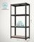 4-Tier Heavy-Duty Shelving Unit - 520 kg Capacity - Steel - Blue - Boltless Design (2 Pack)