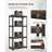 Heavy-Duty Shelving Unit - 520 kg Capacity - Steel - Blue