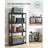 Heavy-Duty Shelving Unit - 520 kg Capacity - Steel - Blue