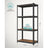 Heavy-Duty Shelving Unit - 520 kg Capacity - Steel - Blue