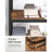 Heavy-Duty Shelving Unit - 520 kg Capacity - Steel - Blue