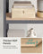 4-Tier Heavy-Duty Shelving Unit - Steel - Slate Grey - Boltless Design