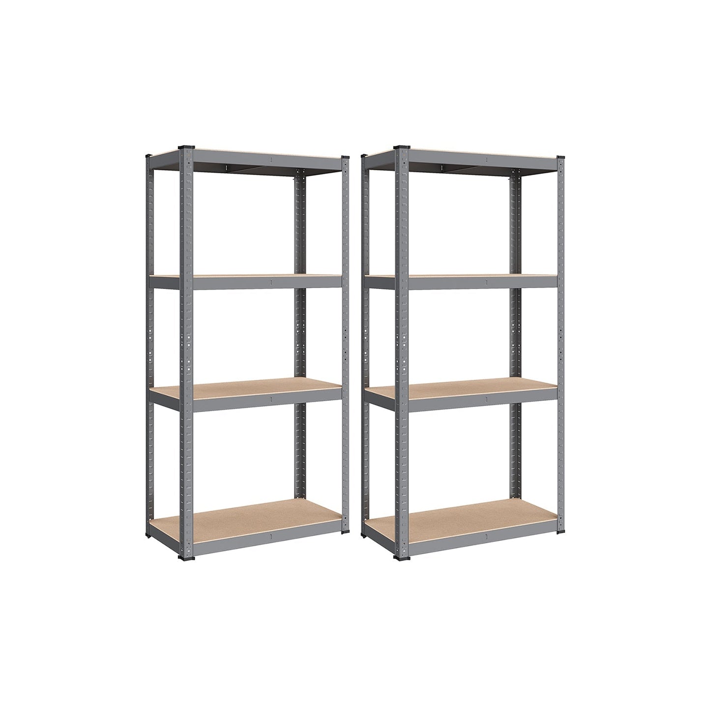 4-Tier Shelving Unit - Steel - Blue - 520 kg Capacity