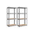 4-Tier Shelving Unit - Steel - Blue - 520 kg Capacity