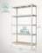 5-Tier Steel Shelving Unit - Reinforced Steel - Silver - Adjustable Shelves