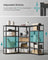 5-Tier Corner Shelf - 2625 kg Load Capacity - Heavy Duty Metal - Ink Black