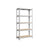 Heavy Duty Shelving Unit - Steel - Silver - Adjustable 5-Tier Design