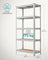 Heavy Duty Shelving Unit - Steel - Silver - Adjustable 5-Tier Design