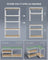 Heavy Duty Metal Storage Shelf - Steel - Silver - Adjustable Shelves