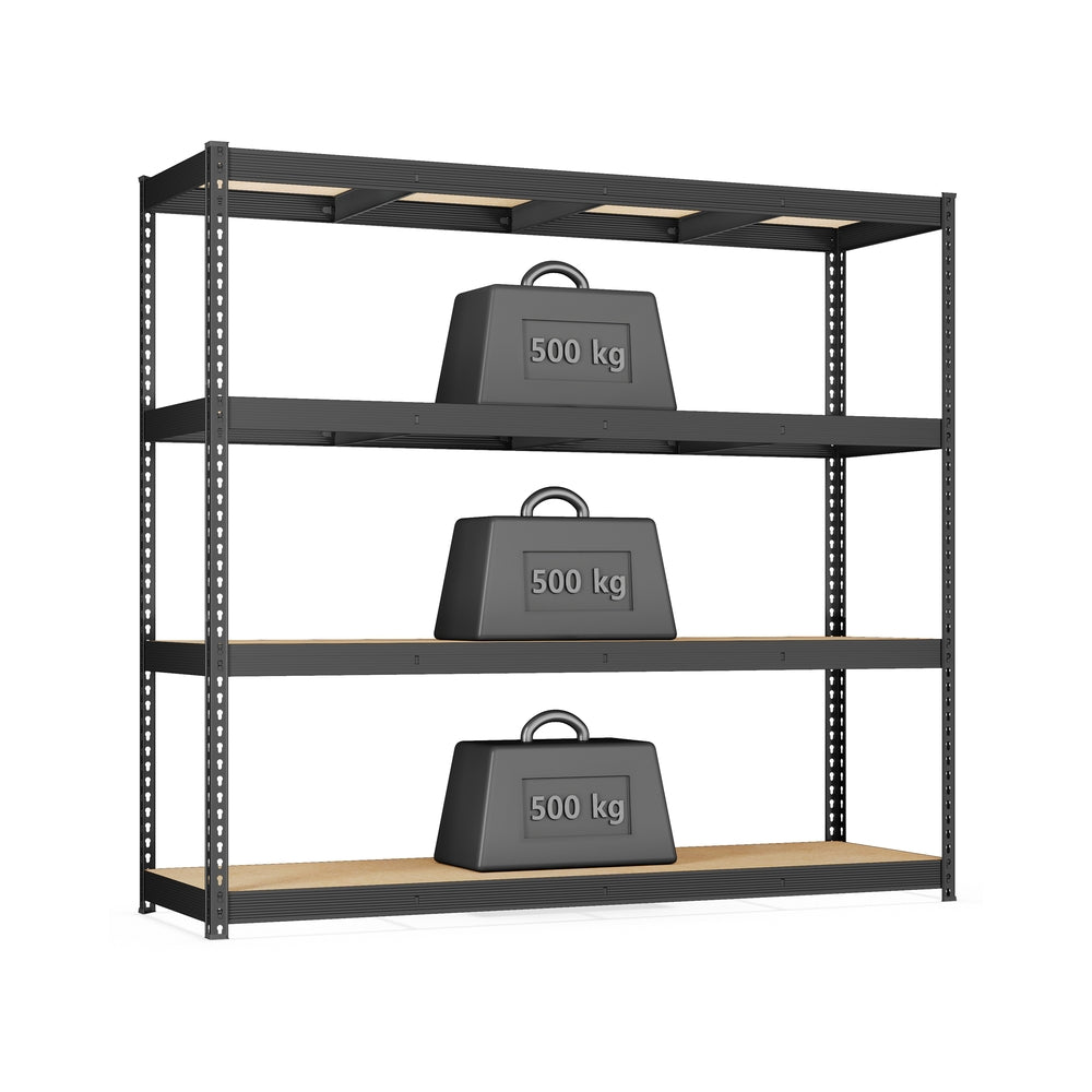 Heavy Duty Shelving Unit - 200L - Steel - 4-Tier