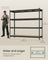 Heavy Duty Shelving Unit - 200L - Steel - 4-Tier