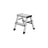 2-Step Folding Aluminium Ladder - Silver Grey - Lightweight Multi-Purpose Design