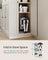 2-Step Folding Aluminium Ladder - Silver Grey - Lightweight Multi-Purpose Design