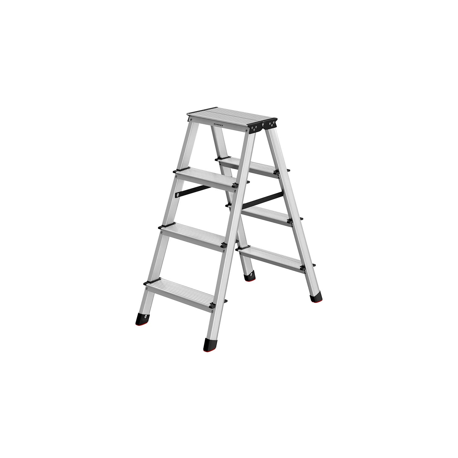 Aluminium Ladder - Silver - Lightweight