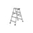 Aluminium Ladder - Silver - Lightweight