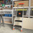 Folding Ladder - Aluminium - Black - 3 Steps with Wide Anti-Slip 12 cm Steps and Tool Tray