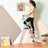 Folding Ladder - Aluminium - Black - 4-Step Design with Tool Tray and Anti-Slip Feet