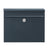 Wall-Mounted Mailbox - Metal - Black - Secure Locking System