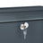 Wall-Mounted Mailbox - Metal - Black - Secure Locking System