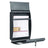 Wall-Mounted Mailbox - Metal - Anthracite Grey - Lockable with Viewing Window and Nameplate