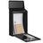 Wall-Mounted Post Letter Box - Copper Core - Black