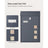 Wall-Mounted Mailbox - Copper Core - Black