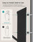 Wall-Mounted Mailbox - Copper Core - Black