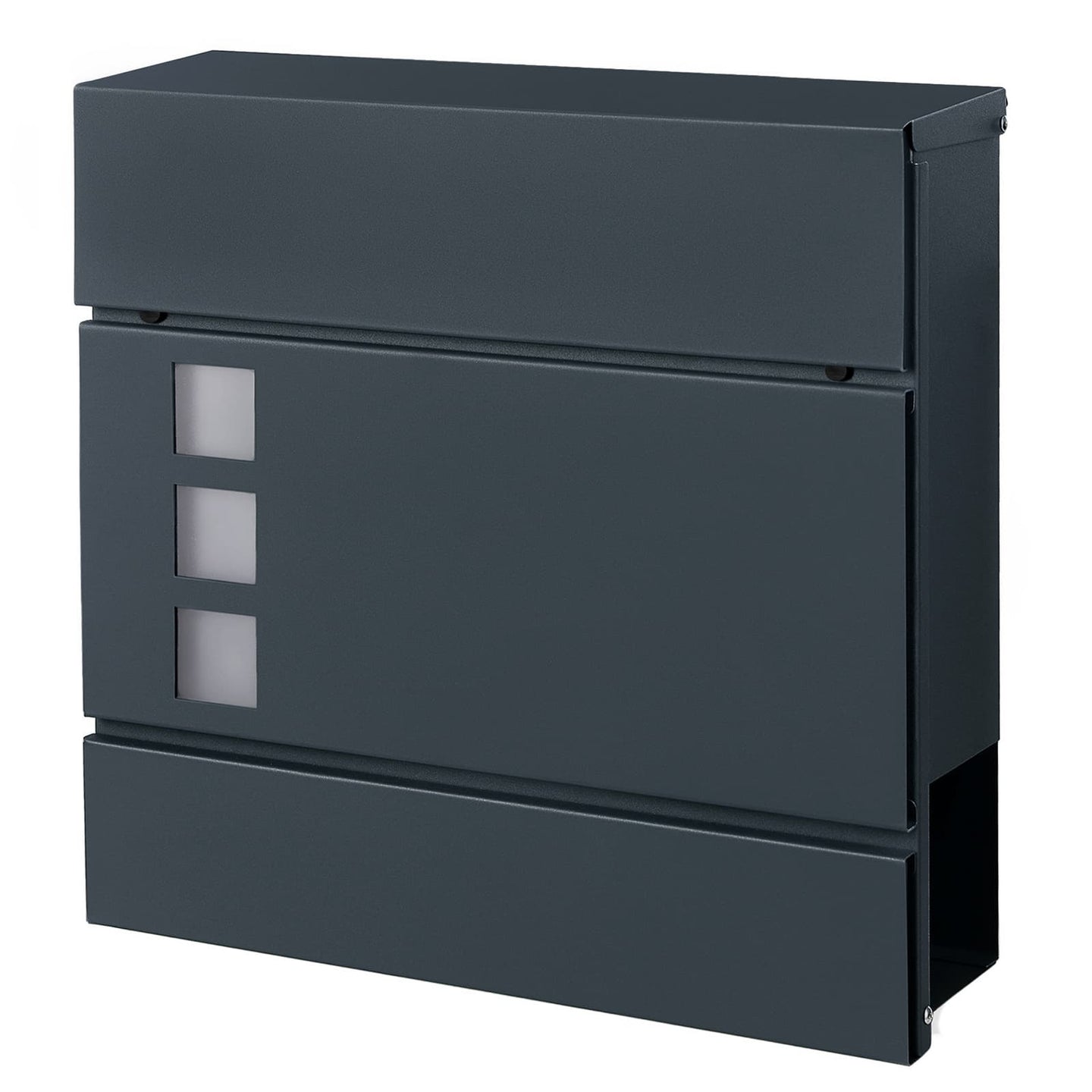 Metal Mailbox for Wall - Zinc - Anthracite