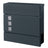 Metal Mailbox for Wall - Zinc - Anthracite