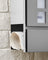 Wall-Mounted Mailbox - Stainless Steel - Black - Lockable with Newspaper Holder